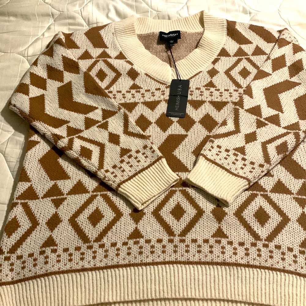 Size L brand new Heimish sweatshirt